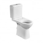 Унитаз напольный с высокой чашей с бачком и сиденьем микролифт Roca Access ZRU9307684+ZRU9307906