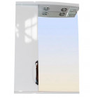 Зеркало с шкафчиком и подсветкой для ванной 58 см Loranto Стиль-58 CS00024665