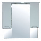 Зеркало с шкафчиком и подсветкой для ванной 100 см Loranto Стиль-100 CS00030426