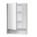 Шкаф зеркальный 65 см белый ясень Акватон Рико 1A215202RIB90