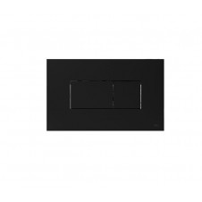 Клавиша смыва для унитаза черный матовый Oli KARISMA soft-touch 641015