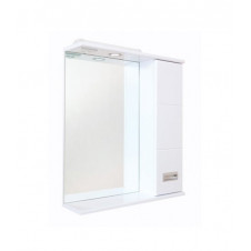Зеркало с шкафчиком и подсветкой для ванной 58 см Onika Балтика 58.01 205816