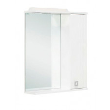 Зеркало с шкафчиком и подсветкой для ванной 51 см Onika Лига 52.01 205202
