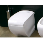 Унитаз напольный приставной с сиденьем микролифт Hidra Ceramica Hi-Line HI10 + HIZ