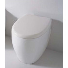 Унитаз напольный приставной с сиденьем микролифт Hidra Ceramica Loft LO10 + LOZ