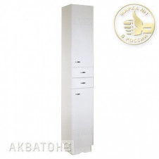 Пенал напольный 32 см белый Акватон Аттика 1348-3