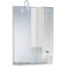 Зеркало со шкафчиком 60 см белое Aqwella Экспо Exp.02.06