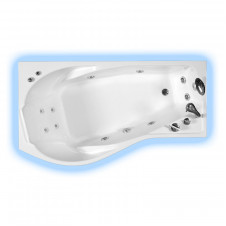 Ванна акриловая асимметричная правая 1700*960 Triton Michel R