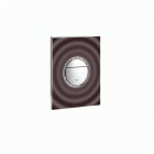 Накладная панель для унитаза Nova Cosmopolitan, хром и черная графика 38869XG0