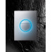 Накладная панель для унитаза Nova Light, хром, с подсветкой по контуру кнопки 38809000