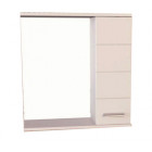 Зеркало со шкафчиком 60 см белый Comforty Модена 60 зер. бел.