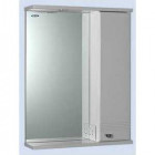 Зеркало с подсветкой и шкафчиком 58 см правое белое Aqualife Астурия 580 ПР 2-037-000-R-S