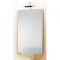 Шкаф зеркальный угловой 45 см с подсветкой Aqwella Дельта Del.04.33