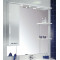 Зеркало с подсветкой и шкафчиком 100 см левое белое Акватон Эмили 86-2 (LEV)
