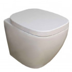 Унитаз напольный приставной с сиденьем микролифт Hidra Ceramica Dial DL10 + DLZ